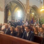 Tłumy pożegnały byłego posła i starostę sandomierskiego - Radio Kielce 19.08.2022. Koprzywnica. Pogrzeb Stanisława Masternaka / Fot. Grażyna Szlęzak- Radio Kielce