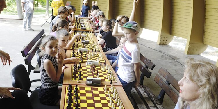 18.08.2022. Kielce. Wakacyjna Szkoła Szachowa Polskiego Radia Kielce / Fot. Jarosław Kubalski - Radio Kielce