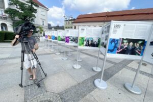 18.08.2022. Kielce. Wystawa. Historia MSPO / Fot. Jarosław Kubalski - Radio Kielce