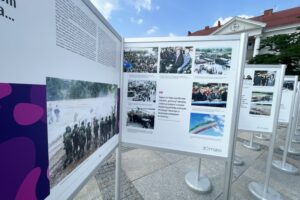 18.08.2022. Kielce. Wystawa. Historia MSPO / Fot. Jarosław Kubalski - Radio Kielce