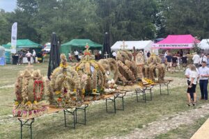 21.08.2022. Rytwiany. Dożynki gminne / Fot. Grażyna Szlęzak - Radio Kielce