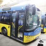 23.08.2022. Kielce. Autobusy MPK, które zostaną przekazane na Ukrainę / Fot. Jarosław Kubalski - Radio Kielce