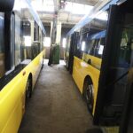 23.08.2022. Kielce. Autobusy MPK, które zostaną przekazane na Ukrainę / Fot. Jarosław Kubalski - Radio Kielce