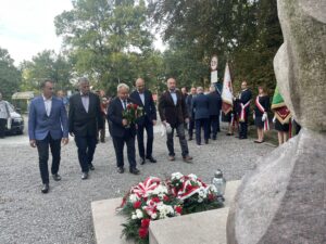 31.08.2022. Sandomierz. 42. rocznica podpisania porozumień sierpniowych. / Fot. Grażyna Szlęzak - Radio Kielce.