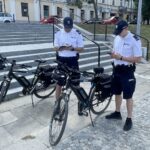 10.08.2022. Kielce. Policyjne rowery / Fot. Monika Miller - Radio Kielce