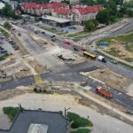 22.08.2022. Przebudowa skrzyżowania Alei Solidarności z Aleją Tysiąclecia Państwa Polskiego / Fot. Jarosław Kubalski - Radio Kielce