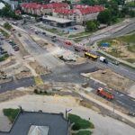 22.08.2022. Przebudowa skrzyżowania Alei Solidarności z Aleją Tysiąclecia Państwa Polskiego / Fot. Jarosław Kubalski - Radio Kielce