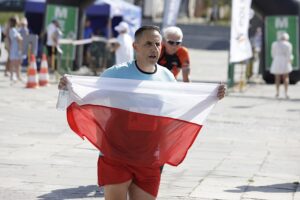 27.08.2022. Kielce. „Bieg Triumfu nad Bolszewizmem”. / Fot. Jarosław Kubalski - Radio Kielce.