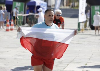 27.08.2022. Kielce. „Bieg Triumfu nad Bolszewizmem”. / Fot. Jarosław Kubalski - Radio Kielce.