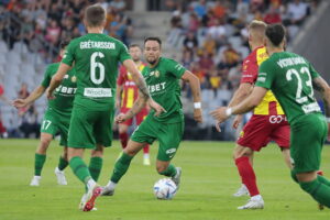 01.08.2022. Kielce. PKO BP Ekstraklasa - 3 kolejka. Mecz: Korona Kielce – Śląsk Wrocław / Fot. Wiktor Taszłow – Radio Kielce