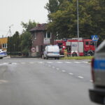 02.08.2022. Kielce. Wyciek gazu przy ulicy Kolberga / Fot, Wiktor Taszłow - Radio Kielce