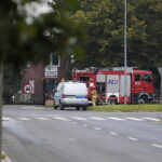 02.08.2022. Kielce. Wyciek gazu przy ulicy Kolberga / Fot, Wiktor Taszłow - Radio Kielce