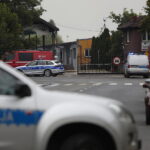 02.08.2022. Kielce. Wyciek gazu przy ulicy Kolberga / Fot, Wiktor Taszłow - Radio Kielce