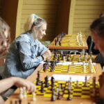 02.08.2022. Kielce. Park Miejski. Wakacyjna Szkoła Szachowa Radia Kielce / Fot. Wiktor Taszłow - Radio Kielce