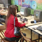 02.08.2022. Kielce. Muzeum Zabawek i Zabawy. Interaktywna wystawa oldsukolywch gier komputerowych / Fot. Wiktor Taszłow - Radio Kielce