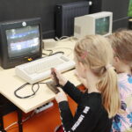 02.08.2022. Kielce. Muzeum Zabawek i Zabawy. Interaktywna wystawa oldsukolywch gier komputerowych / Fot. Wiktor Taszłow - Radio Kielce