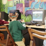 02.08.2022. Kielce. Muzeum Zabawek i Zabawy. Interaktywna wystawa oldsukolywch gier komputerowych / Fot. Wiktor Taszłow - Radio Kielce