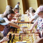 04.08.2022. Kielce. Wakacyjna Szkoła Szachowa Polskiego Radia Kielce / Fot. Wiktor Taszłow - Radio Kielce