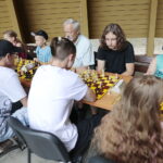 04.08.2022. Kielce. Wakacyjna Szkoła Szachowa Polskiego Radia Kielce / Fot. Wiktor Taszłow - Radio Kielce