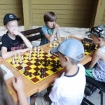 04.08.2022. Kielce. Wakacyjna Szkoła Szachowa Polskiego Radia Kielce / Fot. Wiktor Taszłow - Radio Kielce