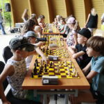 04.08.2022. Kielce. Wakacyjna Szkoła Szachowa Polskiego Radia Kielce / Fot. Wiktor Taszłow - Radio Kielce