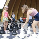 04.08.2022. Kielce. Wakacyjna Szkoła Szachowa Polskiego Radia Kielce / Fot. Wiktor Taszłow - Radio Kielce