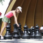 04.08.2022. Kielce. Wakacyjna Szkoła Szachowa Polskiego Radia Kielce / Fot. Wiktor Taszłow - Radio Kielce