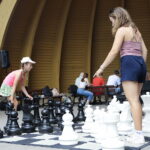 04.08.2022. Kielce. Wakacyjna Szkoła Szachowa Polskiego Radia Kielce / Fot. Wiktor Taszłow - Radio Kielce