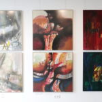 08.08.2022. Kielce. Wystawy w BWA. Triennale „Srebrny Czworokąt” i „Powłoka” Andrzeja Fydrycha / Fot. Wiktor Taszłow - Radio Kielce