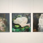 08.08.2022. Kielce. Wystawy w BWA. Triennale „Srebrny Czworokąt” i „Powłoka” Andrzeja Fydrycha / Fot. Wiktor Taszłow - Radio Kielce