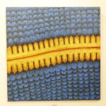 08.08.2022. Kielce. Wystawy w BWA. Triennale „Srebrny Czworokąt” i „Powłoka” Andrzeja Fydrycha / Fot. Wiktor Taszłow - Radio Kielce