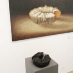 08.08.2022. Kielce. Wystawy w BWA. Triennale „Srebrny Czworokąt” i „Powłoka” Andrzeja Fydrycha / Fot. Wiktor Taszłow - Radio Kielce