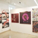 08.08.2022. Kielce. Wystawy w BWA. Triennale „Srebrny Czworokąt” i „Powłoka” Andrzeja Fydrycha / Fot. Wiktor Taszłow - Radio Kielce