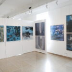 08.08.2022. Kielce. Wystawy w BWA. Triennale „Srebrny Czworokąt” i „Powłoka” Andrzeja Fydrycha / Fot. Wiktor Taszłow - Radio Kielce