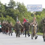 08.08.2022. Wodzisław. Marsz Szlakiem I Kompanii Kadrowej / Fot. Wiktor Taszłow - Radio Kielce