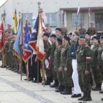 08.08.2022. Wodzisław. Marsz Szlakiem I Kompanii Kadrowej / Fot. Wiktor Taszłow - Radio Kielce