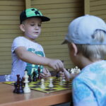 09.08.2022. Kielce. Wakacyjna Szkoła Szachowa Polskiego Radia Kielce / Fot. Wiktor Taszłow - Radio Kielce