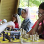 09.08.2022. Kielce. Wakacyjna Szkoła Szachowa Polskiego Radia Kielce / Fot. Wiktor Taszłow - Radio Kielce