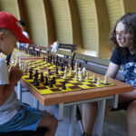 09.08.2022. Kielce. Wakacyjna Szkoła Szachowa Polskiego Radia Kielce / Fot. Wiktor Taszłow - Radio Kielce