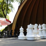 09.08.2022. Kielce. Wakacyjna Szkoła Szachowa Polskiego Radia Kielce / Fot. Wiktor Taszłow - Radio Kielce