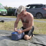 20.08.2022. Masłów. XXIII Mistrzostwach Związku Polskich Spadochroniarzy na celność lądowania / Fot. Wiktor Taszłow - Radio Kielce