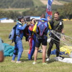 20.08.2022. Masłów. XXIII Mistrzostwach Związku Polskich Spadochroniarzy na celność lądowania / Fot. Wiktor Taszłow - Radio Kielce