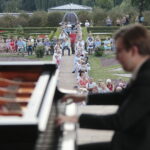 20.08.2022. Kielce. „Chopinowskie inspiracje”. Koncert Piotra Alexewicza. / Fot. Wiktor Taszłow - Radio Kielce