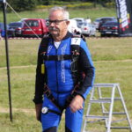 21.08.2022. Masłów. Mistrzostwa Związku Polskich Spadochroniarzy na celność lądowania. / Fot. Wiktor Taszłow - Radio Kielce