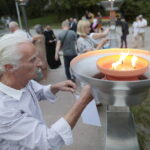 21.08.2022. Kielce. Obchody 80 rocznicy zagłady getta kieleckiego