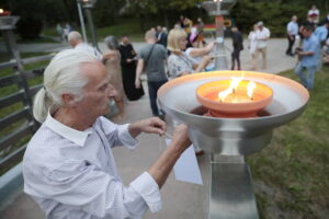 21.08.2022. Kielce. Obchody 80 rocznicy zagłady getta kieleckiego