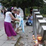 21.08.2022. Kielce. Obchody 80 rocznicy zagłady getta kieleckiego