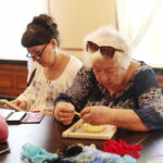 24.08.2022. Kielce. Dzień Niepodległości Ukrainy. Dom Środowisk Twórczych. Warsztaty haftowania / Fot. Wiktor Taszłow