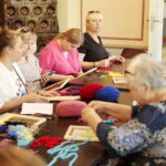 24.08.2022. Kielce. Dzień Niepodległości Ukrainy. Dom Środowisk Twórczych. Warsztaty haftowania / Fot. Wiktor Taszłow