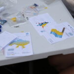 24.08.2022. Kielce. Dzień Niepodległości Ukrainy. Dom Środowisk Twórczych. Warsztaty haftowania / Fot. Wiktor Taszłow